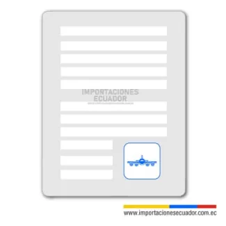 documento de transporte guía aérea