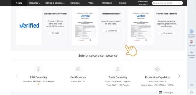 como verificar proveedores para importar