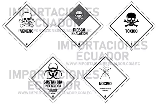 mercancías peligrosas sustancias tóxicas e infecciosas