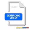 certificado de origen documento aduana